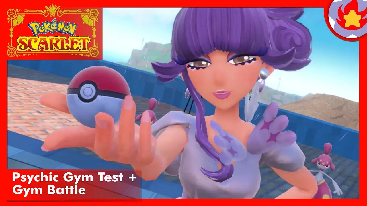 Psychic Gym Test + Gym Battle | Pokemon Scarlet