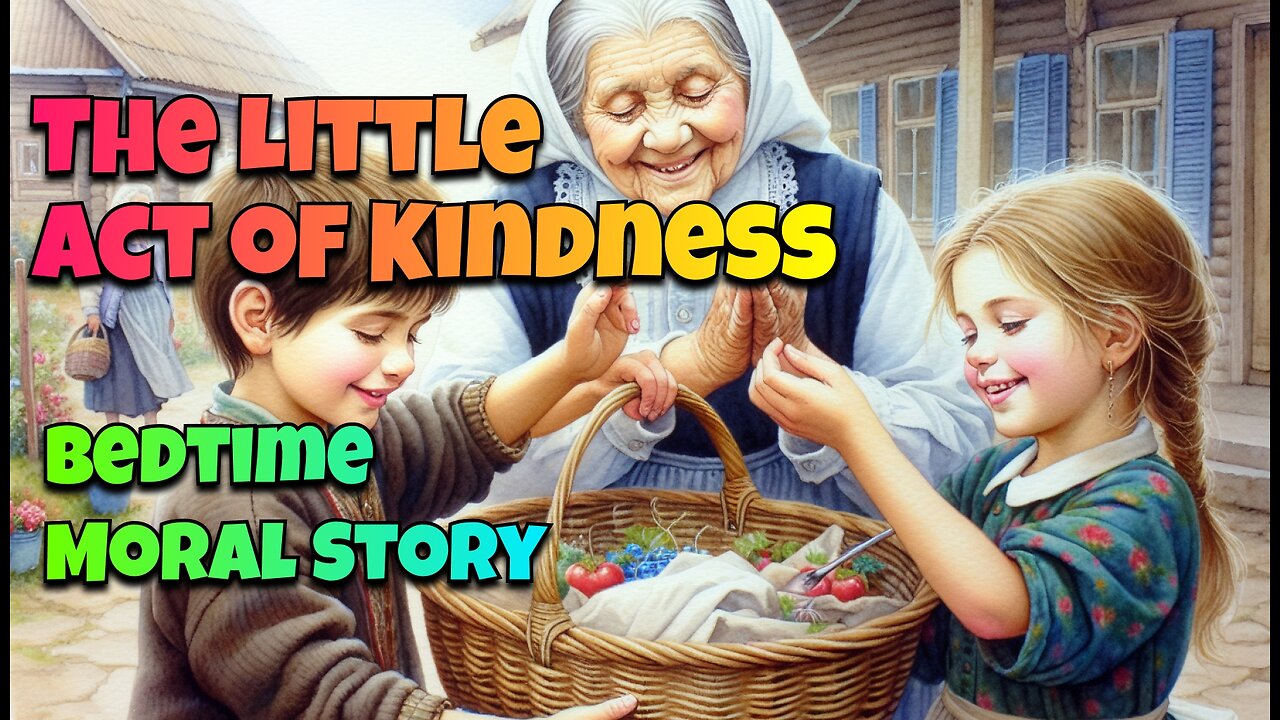 The Little Act of Kindness - Short Story for Kids in English