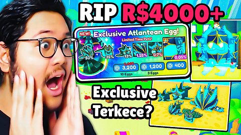 AKU HABISIN 4K+ ROBUX UNTUK DAPET TELOR EXCLUSIVE SUMMER TERBARU PET SIMULATOR X!?