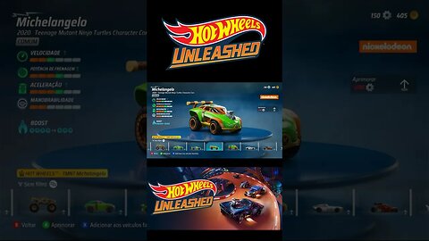 HOT WHEELS UNLEASHED-MICHELANGELO 2020 TEENAGE MUTANT NINJA TURTLES CHARACTERS CARS