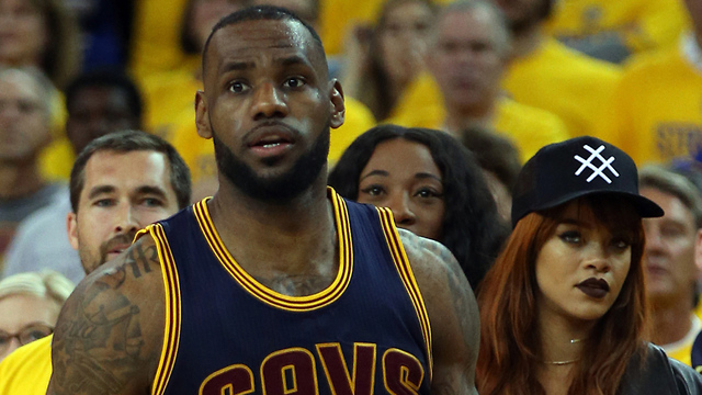 Rihanna Caught THIRSTING After LeBron James, Kevin Durant Stares Her DOWN