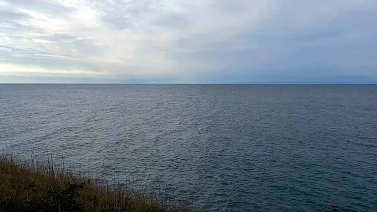 Lake Erie with Storm Clouds on the Horizon ~ October 13, 2023