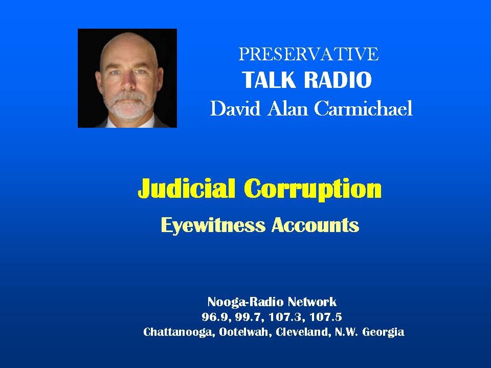 Judicial Corruption : Eyewitness Accounts
