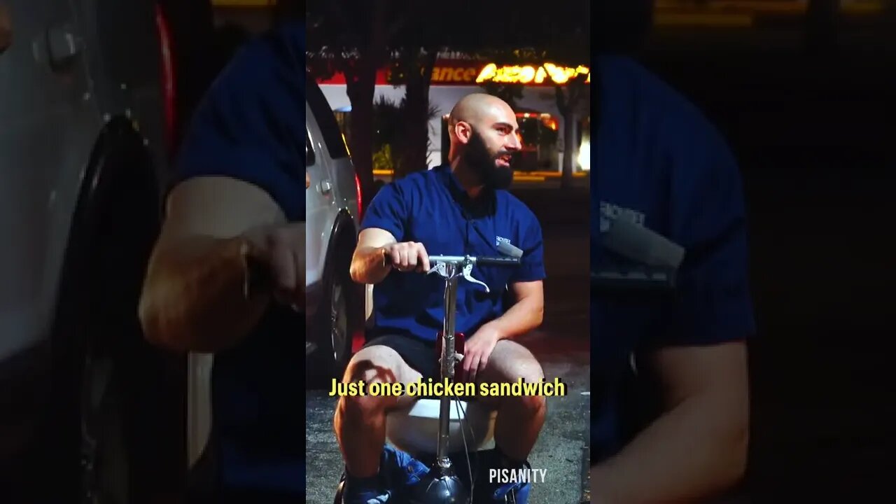 Motorized Toilet in the Burger King Drive-Thru Prank! part 2