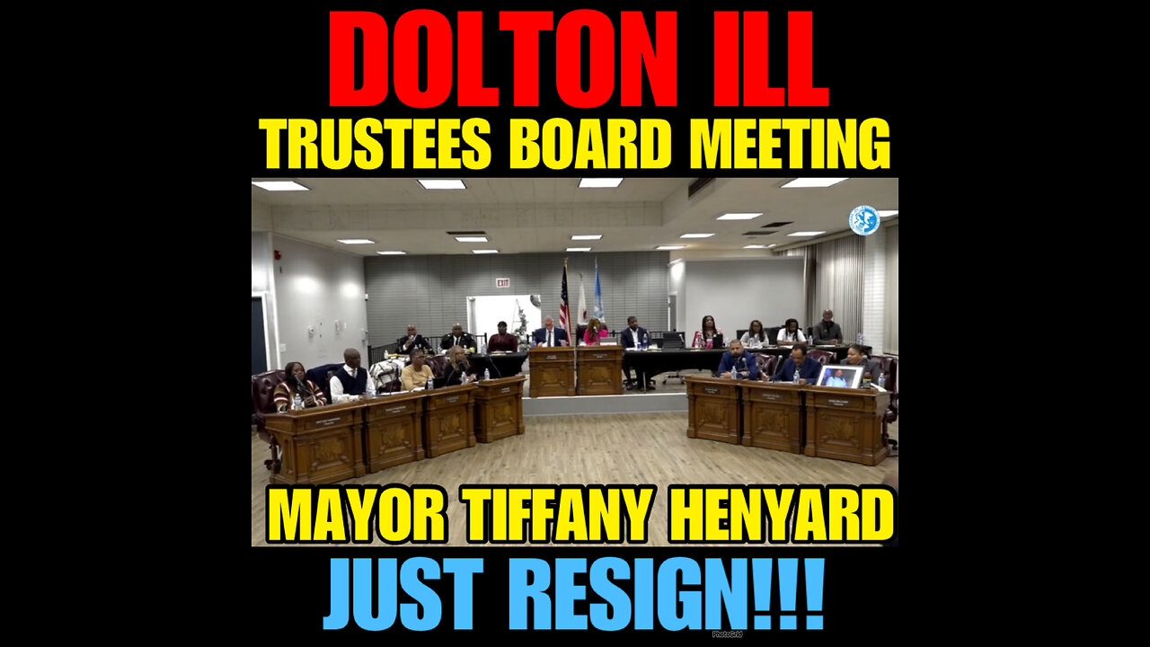 BCN Ep #6 DOLTON MAYOR TIFFANY HENYARD VETOES INVESTIGATION INTO HERSELF