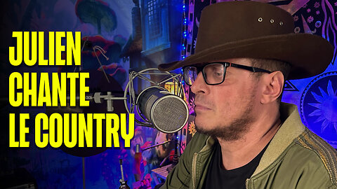 JULIEN CHANTE LE COUNTRY AU STUDIO SIMONIAQUE