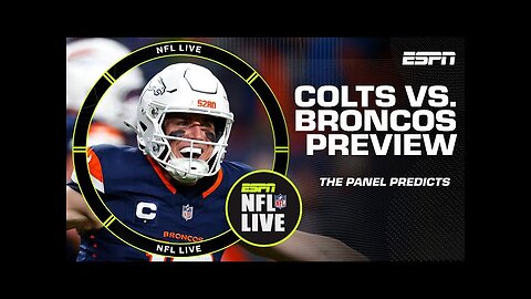 The NFL Live crew UNANIMOUSLY picks Broncos to beat Colts in Week 15 🔮