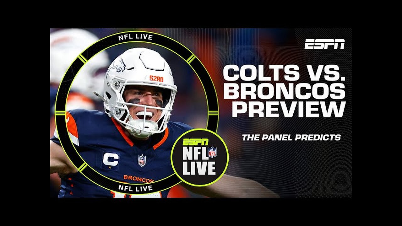 The NFL Live crew UNANIMOUSLY picks Broncos to beat Colts in Week 15 🔮