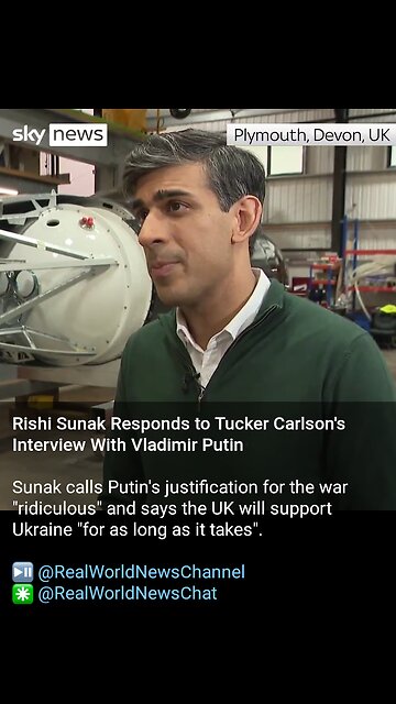 News Shorts: UK Prime Minister versus Putin