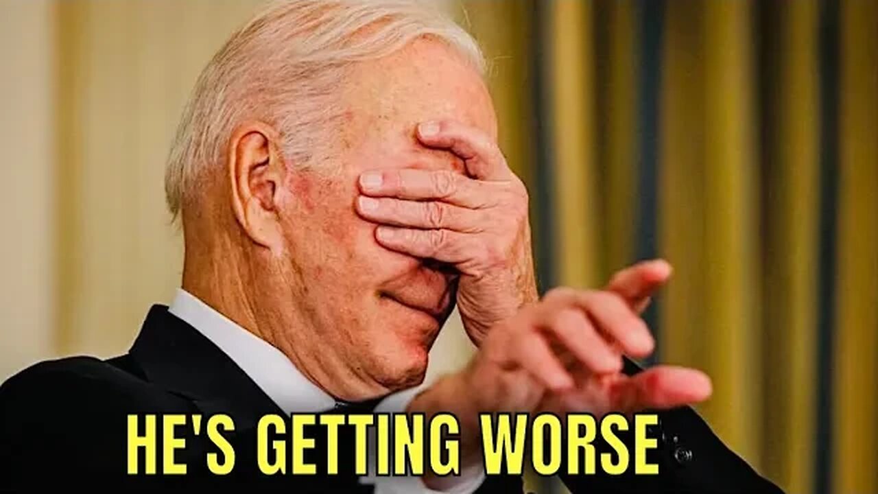 Each Week keeps getting WORSE than the Previous Week for Joe Biden…