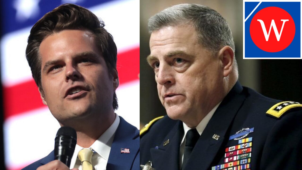 "You Should Be FIRED!": Milley & Austin ASSAILED By Gaetz