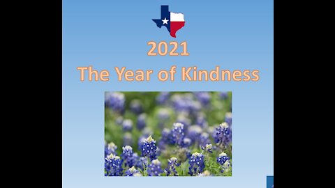 2021 - The Year of Kindness!