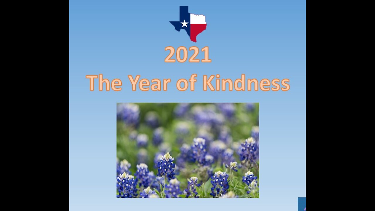 2021 - The Year of Kindness!