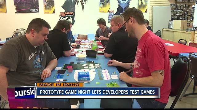 Made in Idaho: Local game designers test their games at local game store