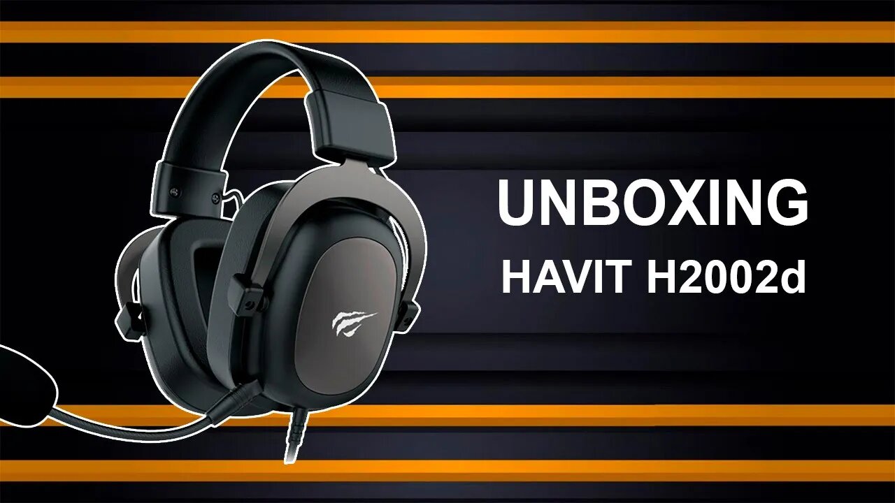 Unboxing - Headset Havit Gamer modelo H2002d - (Português BR)