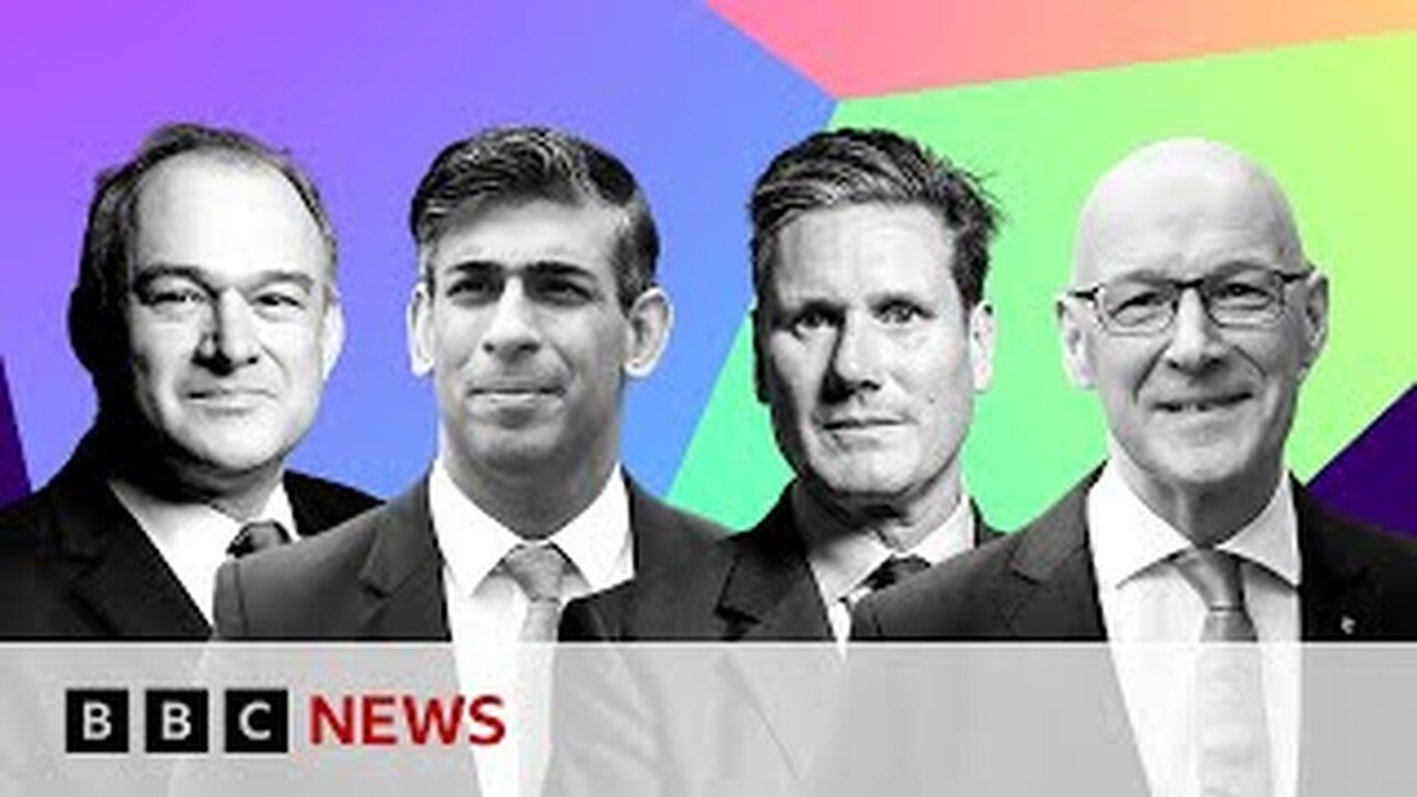 Rishi Sunak, Keir Starmer, John Swinneyand Ed Davey grilled by BBC Question Timeaudience BBC News