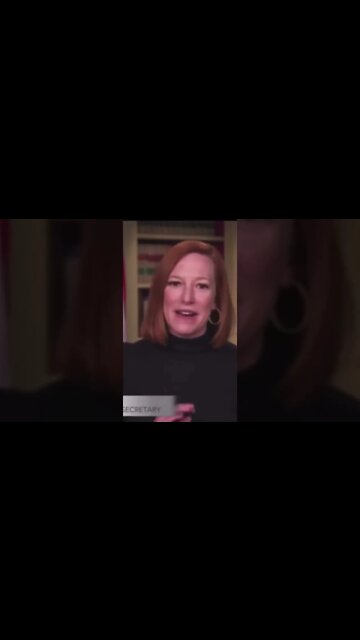 Jen Psaki Accidentally Tells The Truth…..Almost. #shorts