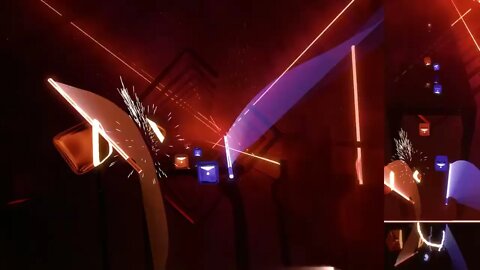 (beat saber) harumaki gohan - himitsu (duet ver.) [mapper: bloodcloak]