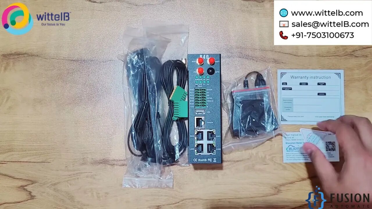 BLIIOT Cellular Edge IoT Router R40A Unboxing | Augmatic Technologies Private Limited | IoT | IIoT |