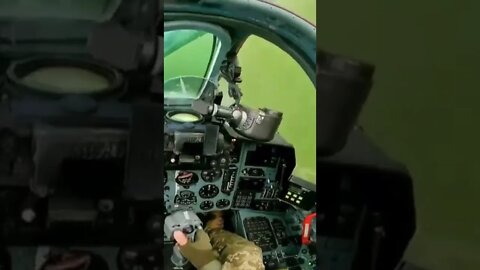 Fighter Pilot Cockpit In Ukraine #shorts