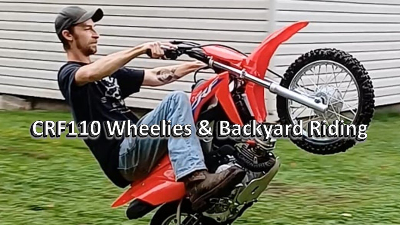 2022 Honda CRF110 Backyard Ride