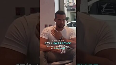 Why Tristan Tate Owns Over 30 Super Cars #Shorts