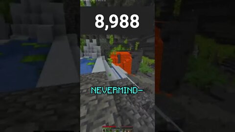 Can we speedrun diamonds before I hit 9k?