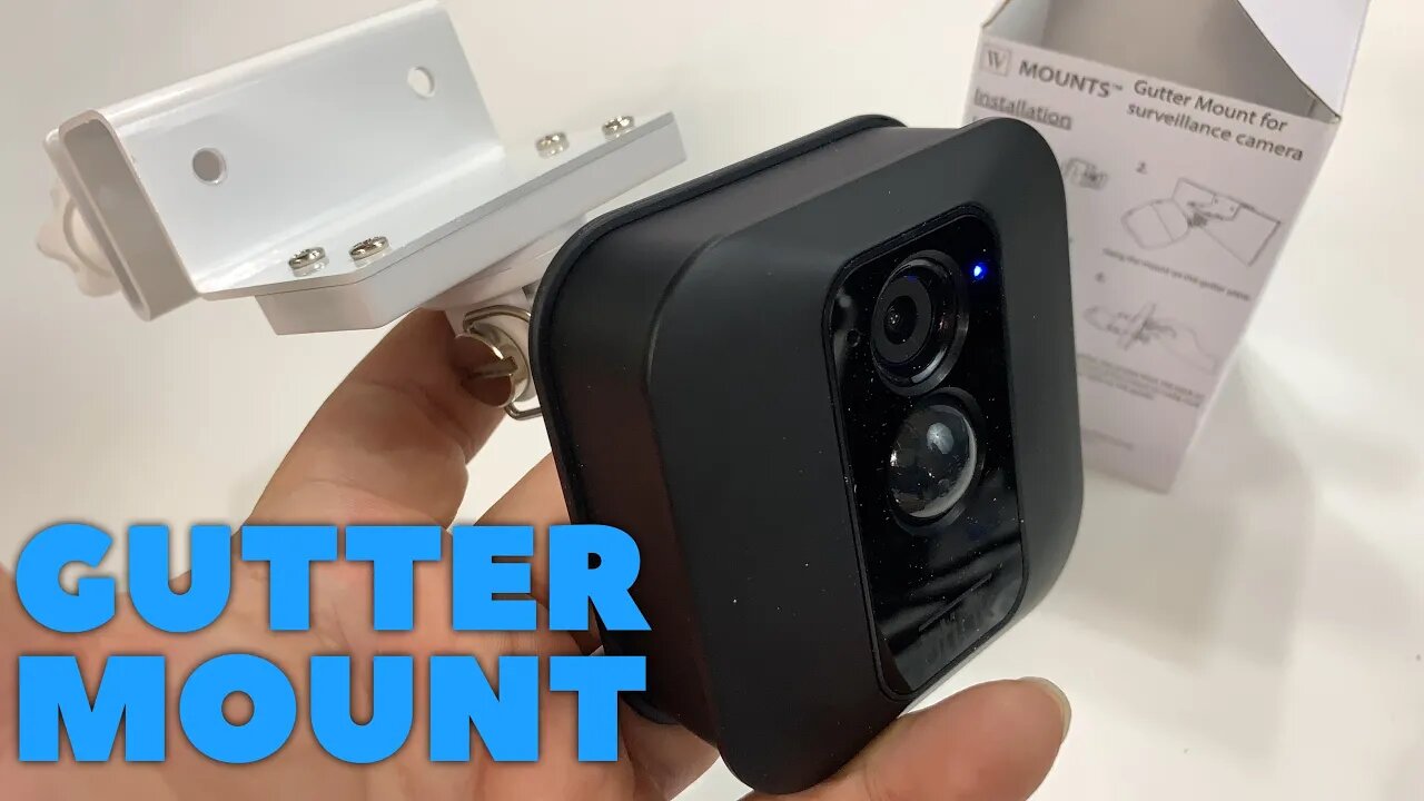 Gutter Mount for Blink XT Camera Unboxing