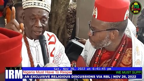 Join Mazi Jonathan & Nwa Ada Marien On An Exclusive Religious Discussions Via RBL | Nov 26, 2022