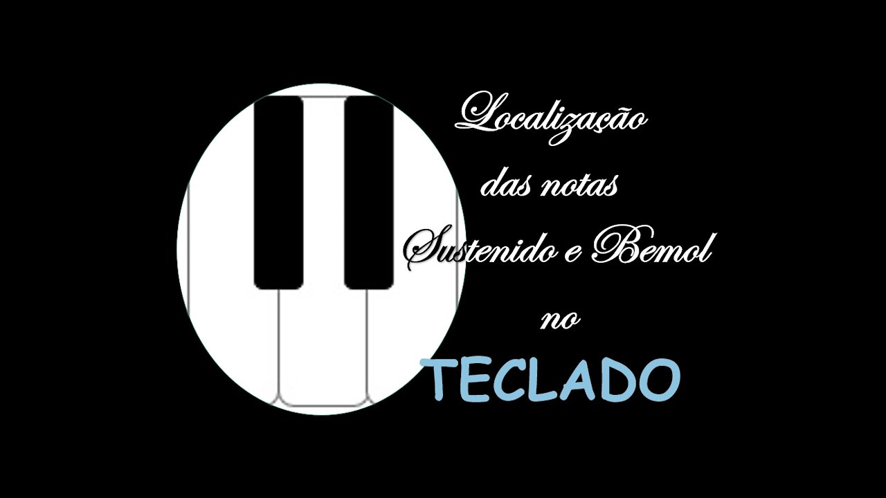 Sustenido e Bemol no Teclado