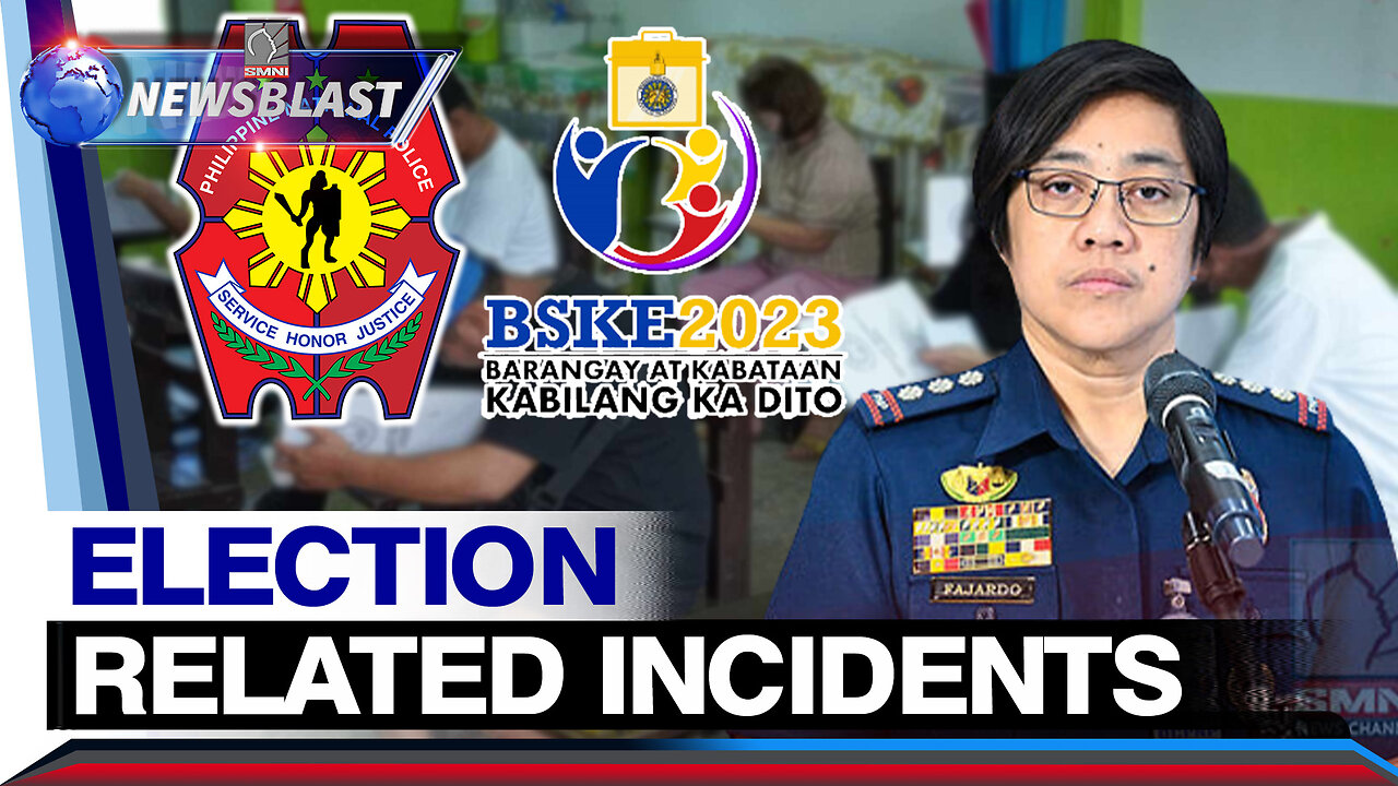 47 validated election-related incidents sa katatapos na BSKE 2023, posible pang tumaas —PNP