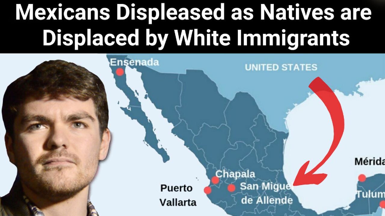 Nick Fuentes || Mexicans Displeased as Natives are Displaced by White Immigrants