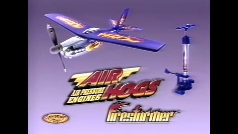 Airhogs Firestormer Plane Toy Commercial 2002