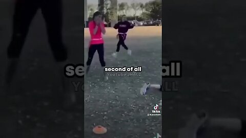 Woman Gets The Equality Tackled Out Of Her