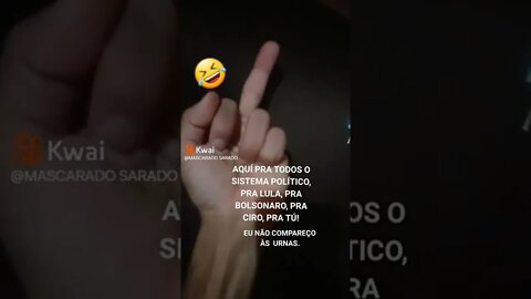Aqui pra todos os políticos nesse dia de eleição!!!