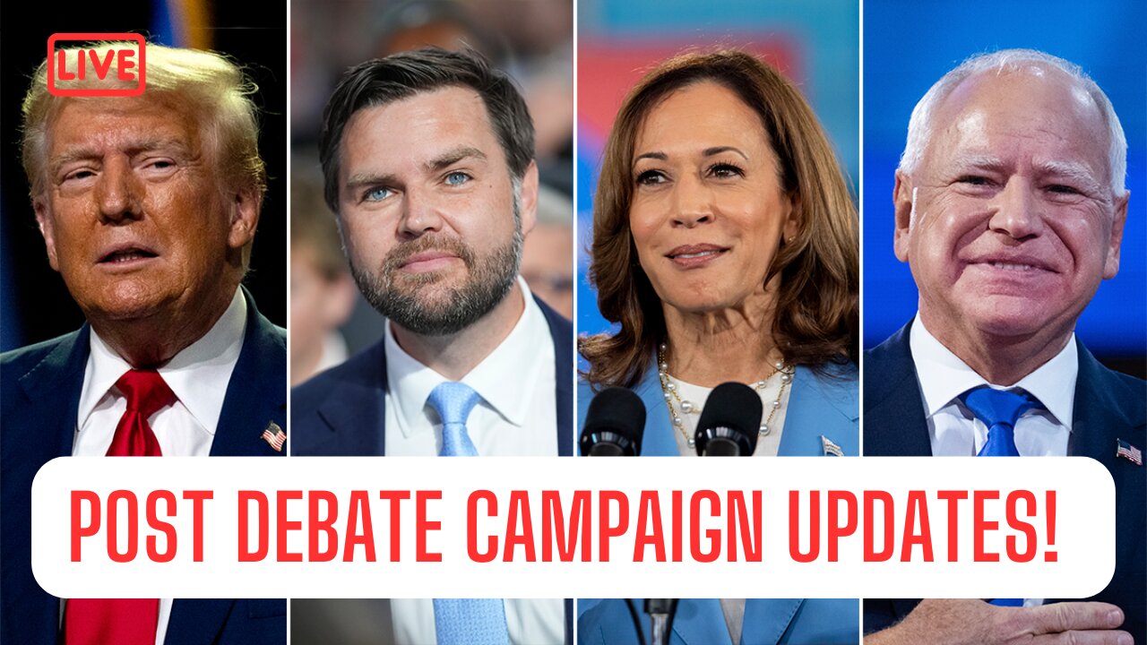 Post Debate Campaign Updates! Who Will WIN This Election?