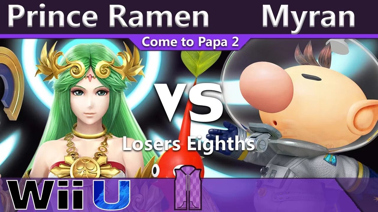 Prince Ramen (Palutena) vs. Myran (Olimar) - Wii U Losers Eighths - CTP2