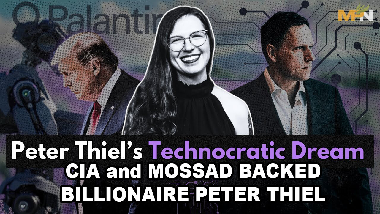 Donald Trump, J.D. Vance, Bankrolled by CIA and Mossad Backed Billionaire Peter Thiel