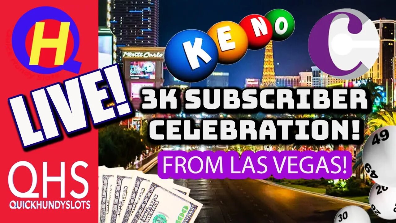 🔴LIVE! Chasing HUGE KENO Jackpots in Las Vegas! #KENONATION