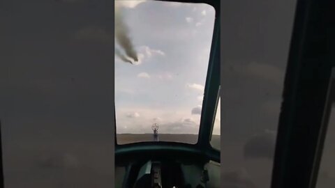 Ukrainian Mi-8 attacking Russians- Follow my channel for Rare Videos and News