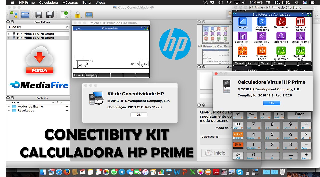 Descargar e Instalar Conectibity kit y calculadora HP PRIME para PC / 64 Bits / Windows 10 y 11