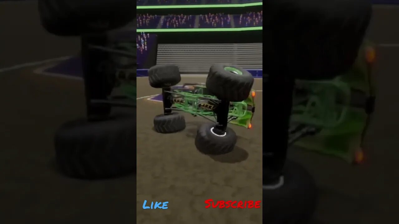Grave Digger save #monsterjam #youtubeshorts #youtube