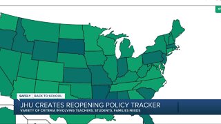 JHU creates reopening policy tracker