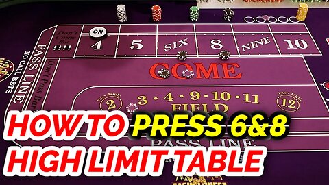 HIGH LIMIT PRESS 6&8 - Craps Class 4 (Short)
