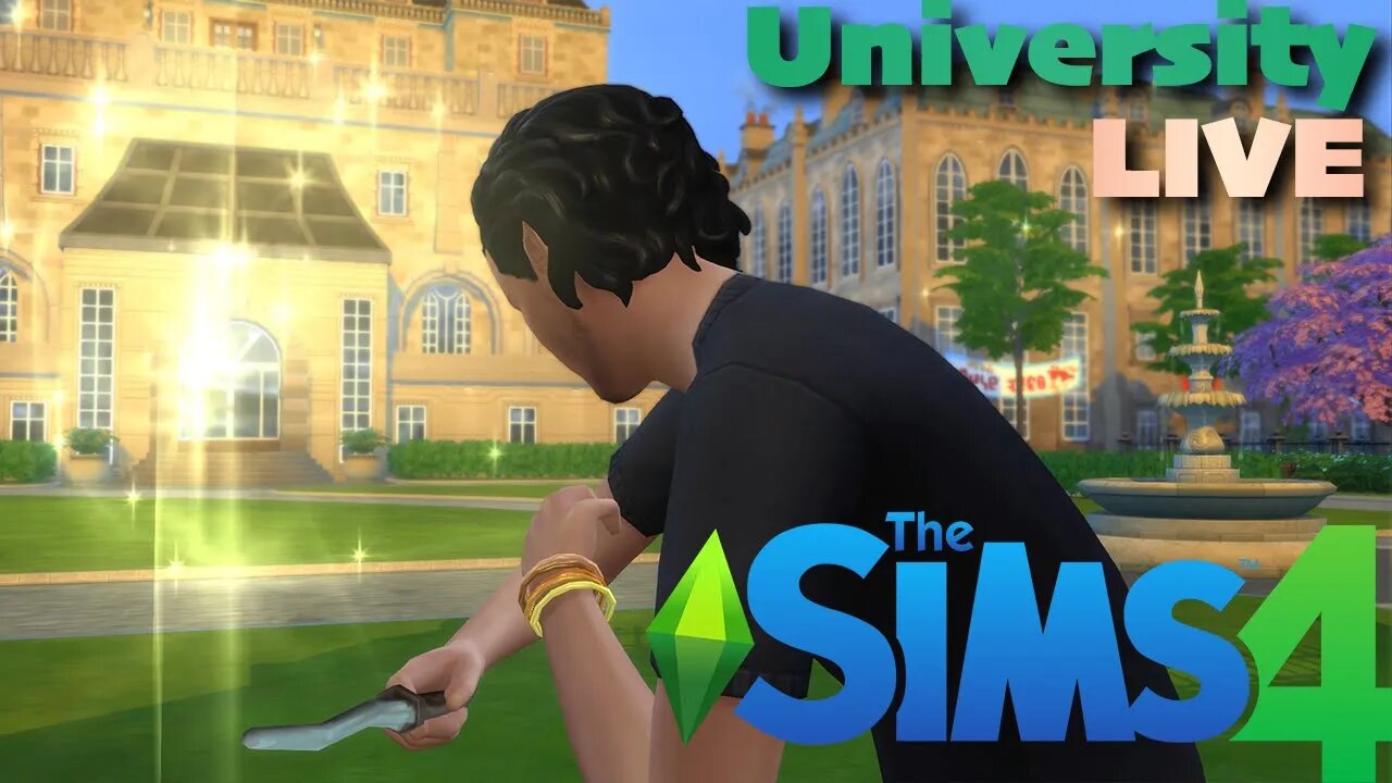 University | The Sims 4 | LIVE | Gameplay