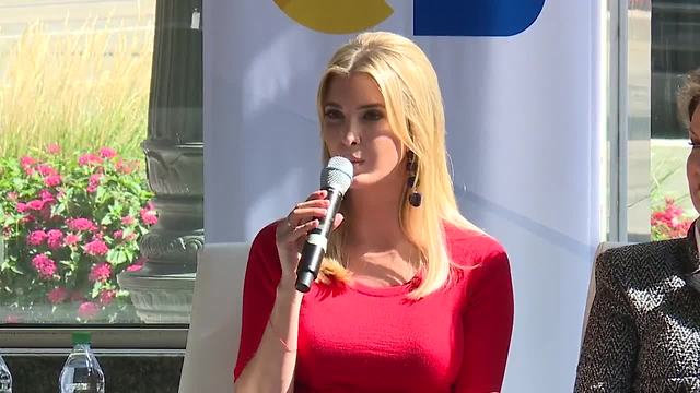 Ivanka Trump speaking in Detroit about STEM education