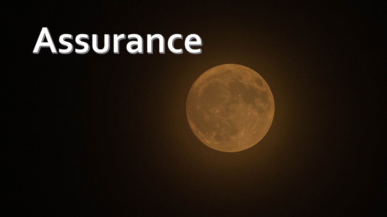 Sermon Only | Assurance | October 1, 2023