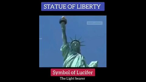 Statue of Liberty is a symbol of Lucifer