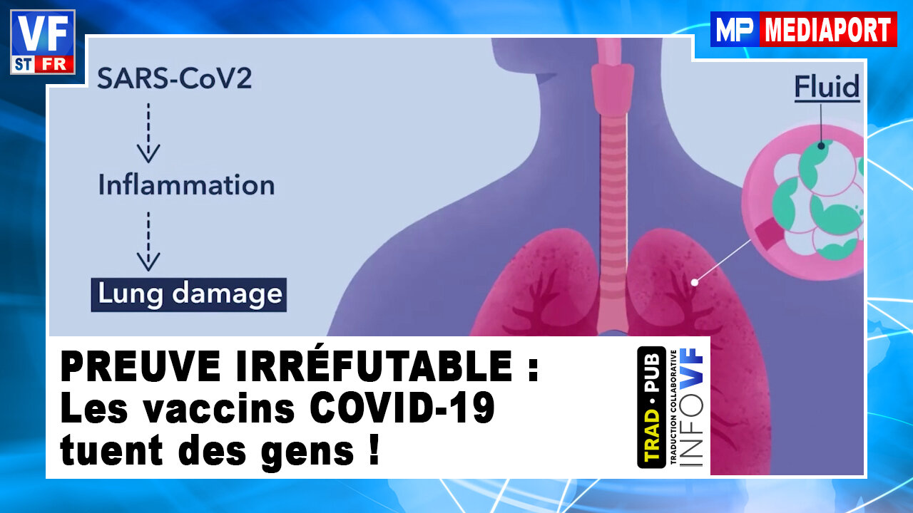 PREUVE IRRÉFUTABLE - Les vaccins COVID-19 tuent des gens !