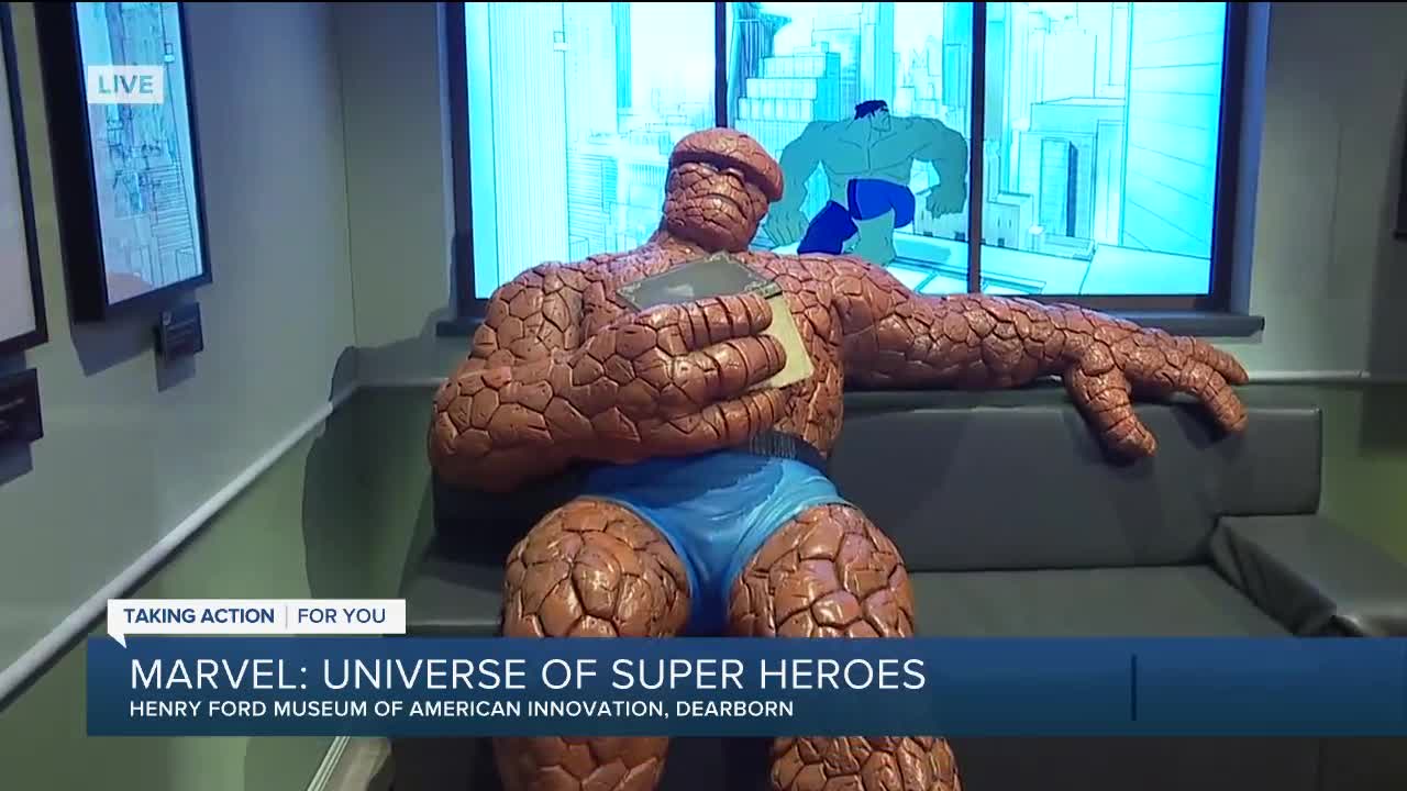 Marvel Exhibit at the Henry Ford